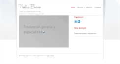 Desktop Screenshot of nbueno-translations.com